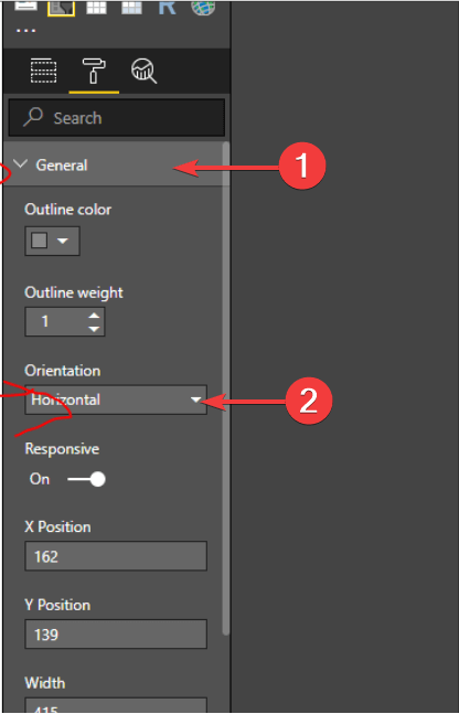 Power Bi krajalnica wizualna